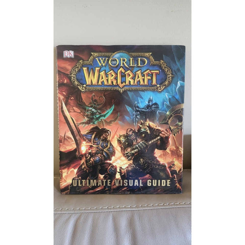 World of Warcraft Ultimate Visual Guide‎ Good Condition Hardcover Book Blizzard